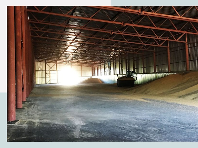 Строительство зернохранилищ в Новосибирске