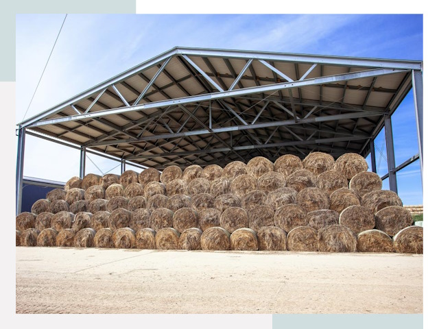 Строительство сенохранилищ в Новосибирск от 610 руб.