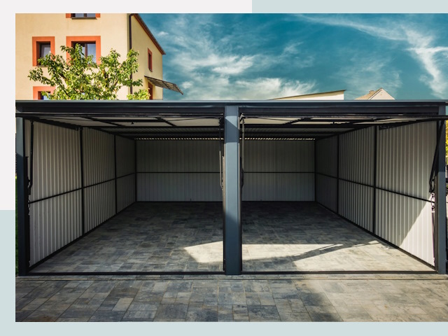 Гаражи из металлоконструкций от 610 руб. в Новосибирск