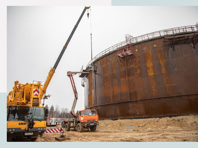 Монтаж резервуаров в Новосибирске от 610 руб. за м³