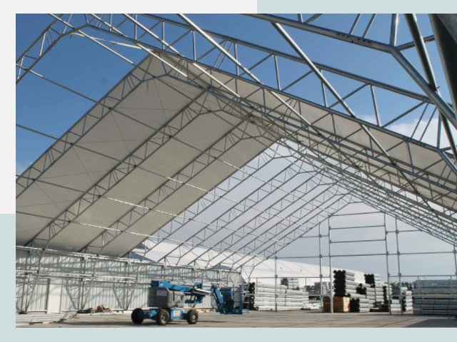 Каркасно-тентовые сооружения от СтальСтрой-Нвс по цене 610 руб.