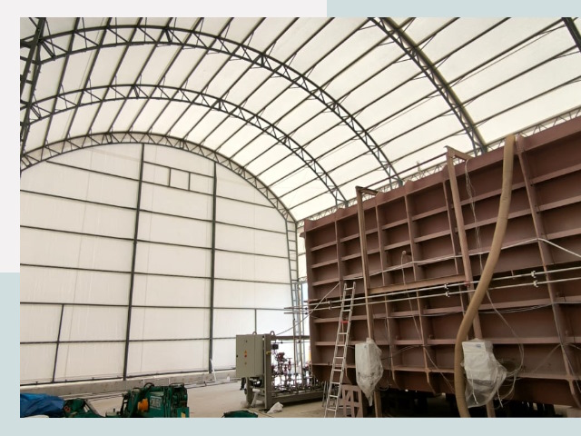 Оснащение ангаров в Новосибирске от 610 руб. - Надежно и быстро