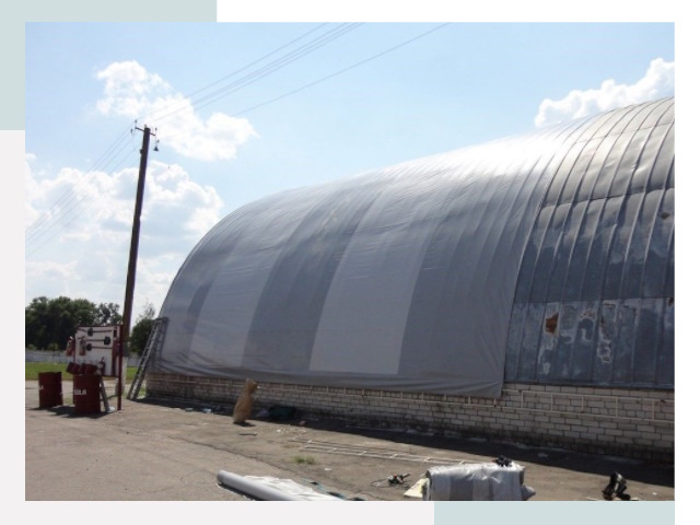 Ремонт ангаров в Новосибирске