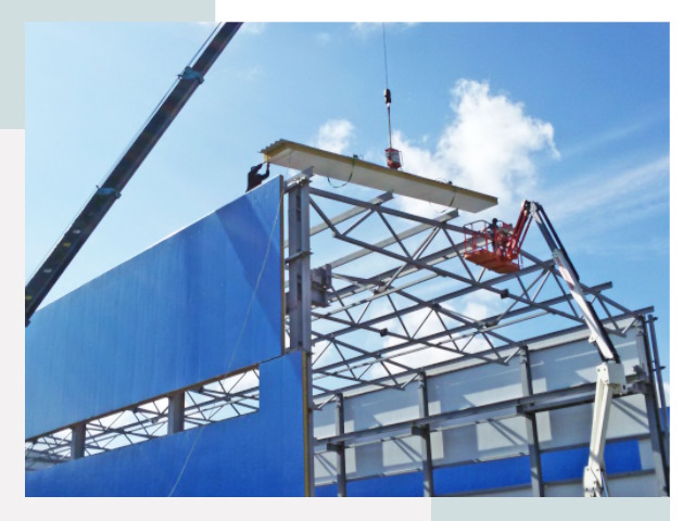 Монтаж сэндвич-панелей в Новосибирске