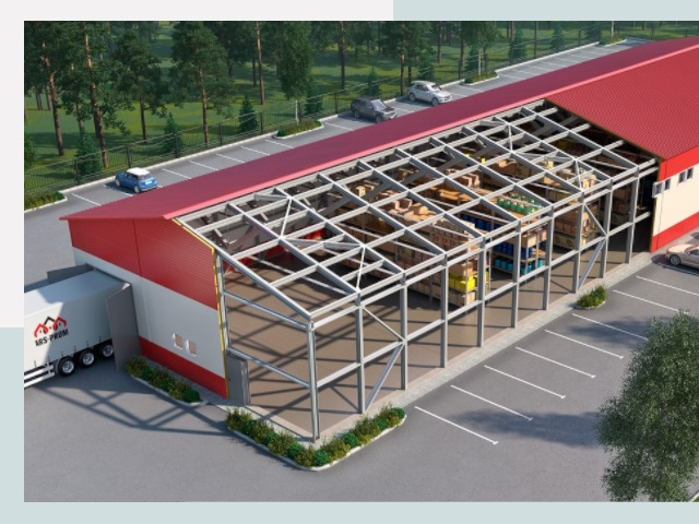 Проектирование ангаров в Новосибирске от 610 руб.